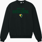 BENTON CENTRAL HIGH SCHOOL BISON <span class="pdp-name-mascot">BENTON BISON</span> Stanley/Stella Unisex Ledger Dry Crewneck Sweatshirt Front Thumbnail