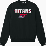Tesoro Titans Stanley/Stella Unisex Ledger Dry Crewneck Sweatshirt Front Thumbnail