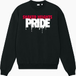Shaker Heights Schools <span class="pdp-name-mascot">Shaker Heights</span> Stanley/Stella Unisex Ledger Dry Crewneck Sweatshirt Front Thumbnail