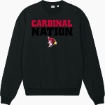 Eleva-Strum Cardinals <span class="pdp-name-mascot">Eleva-Strum Cardinals</span> Stanley/Stella Unisex Ledger Dry Crewneck Sweatshirt Front Thumbnail