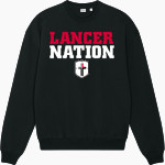 Manitowoc Lutheran Lancers <span class="pdp-name-mascot">Manitowoc Lutheran High School Lancers</span> Stanley/Stella Unisex Ledger Dry Crewneck Sweatshirt Front Thumbnail