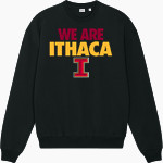 ITHACA HIGH SCHOOL LITTLE RED <span class="pdp-name-mascot">ITHACA LITTLE RED</span> Stanley/Stella Unisex Ledger Dry Crewneck Sweatshirt Front Thumbnail
