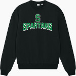 WEST MONONA HIGH SCHOOL SPARTANS Stanley/Stella Unisex Ledger Dry Crewneck Sweatshirt Front Thumbnail
