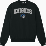 South Arbor Knights <span class="pdp-name-mascot">South Arbor Charter Academy Knights</span> Stanley/Stella Unisex Ledger Dry Crewneck Sweatshirt Front Thumbnail
