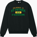 St. Patrick of Heatherdowns Irish <span class="pdp-name-mascot">St. Patrick of Heatherdowns Irish</span> Stanley/Stella Unisex Ledger Dry Crewneck Sweatshirt Front Thumbnail