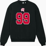 San Juan Spartans <span class="pdp-name-mascot">San Juan Spartans</span> Stanley/Stella Unisex Ledger Dry Crewneck Sweatshirt Front Thumbnail