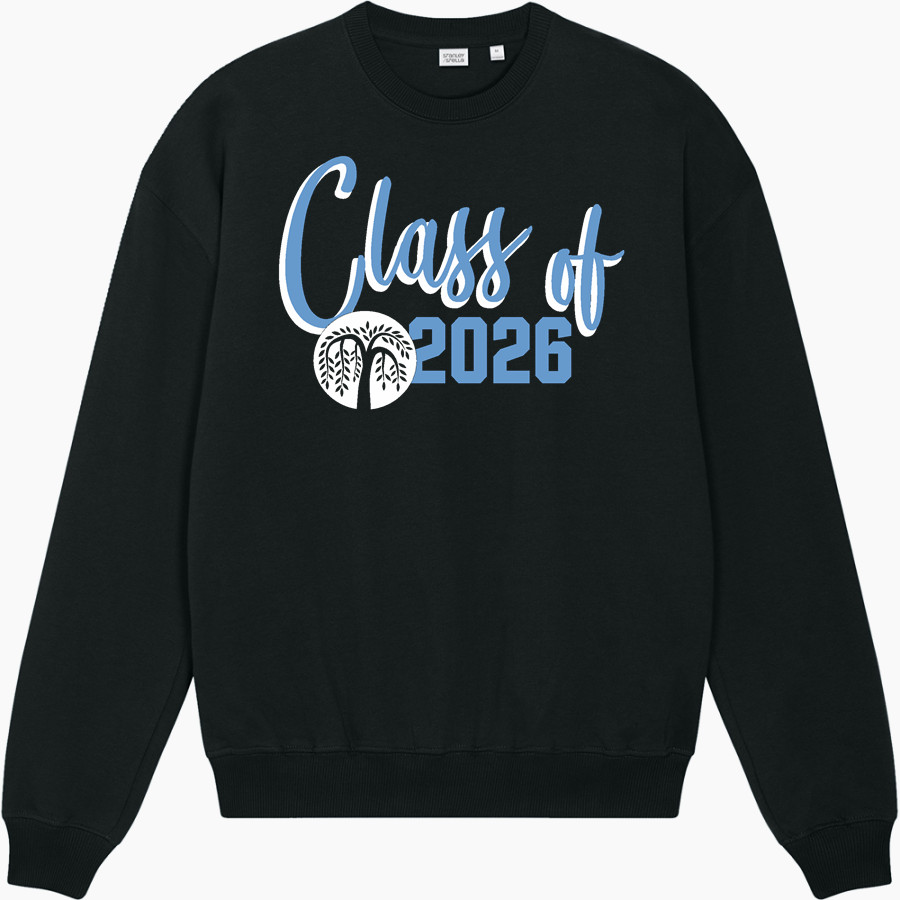 WILLOWS ACADEMY Eagles <span class="pdp-name-mascot">Willows Eagles</span> Stanley/Stella Unisex Ledger Dry Crewneck Sweatshirt