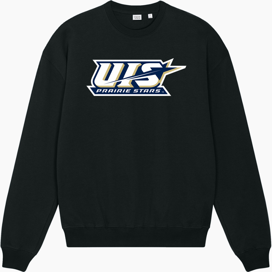 UIS Prairie Stars Sideline Store Stanley/Stella Unisex Ledger Dry Crewneck Sweatshirt
