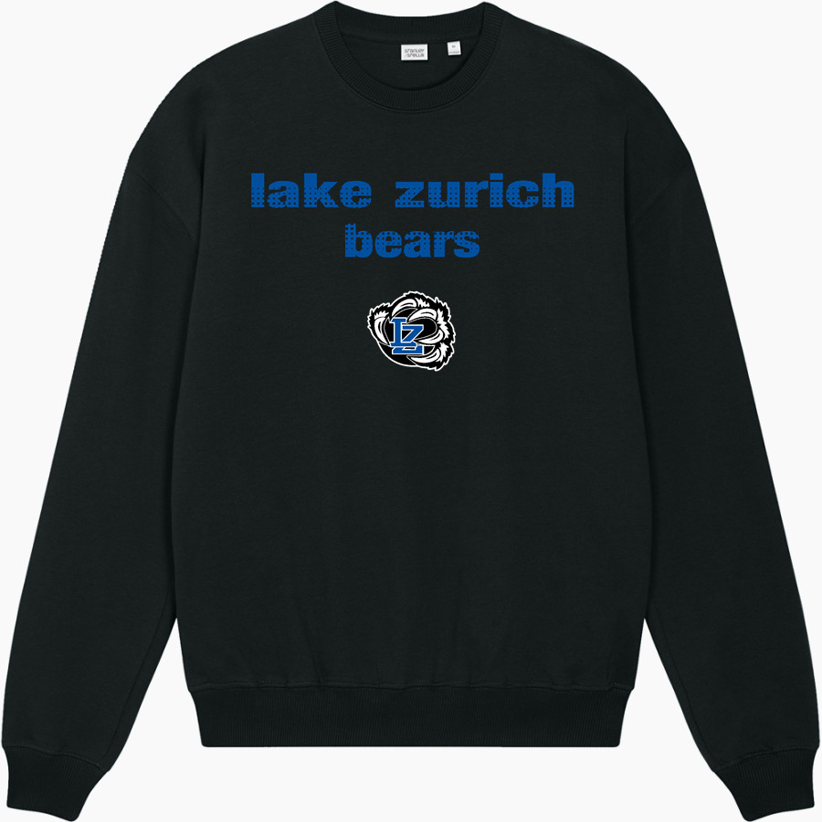 LAKE ZURICH HIGH SCHOOL BEARS <span class="pdp-name-mascot">LAKE ZURICH BEARS</span> Stanley/Stella Unisex Ledger Dry Crewneck Sweatshirt