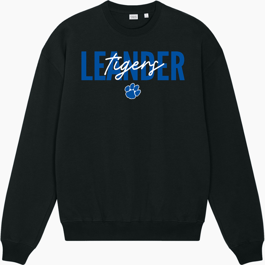Leander Tigers Stanley/Stella Unisex Ledger Dry Crewneck Sweatshirt