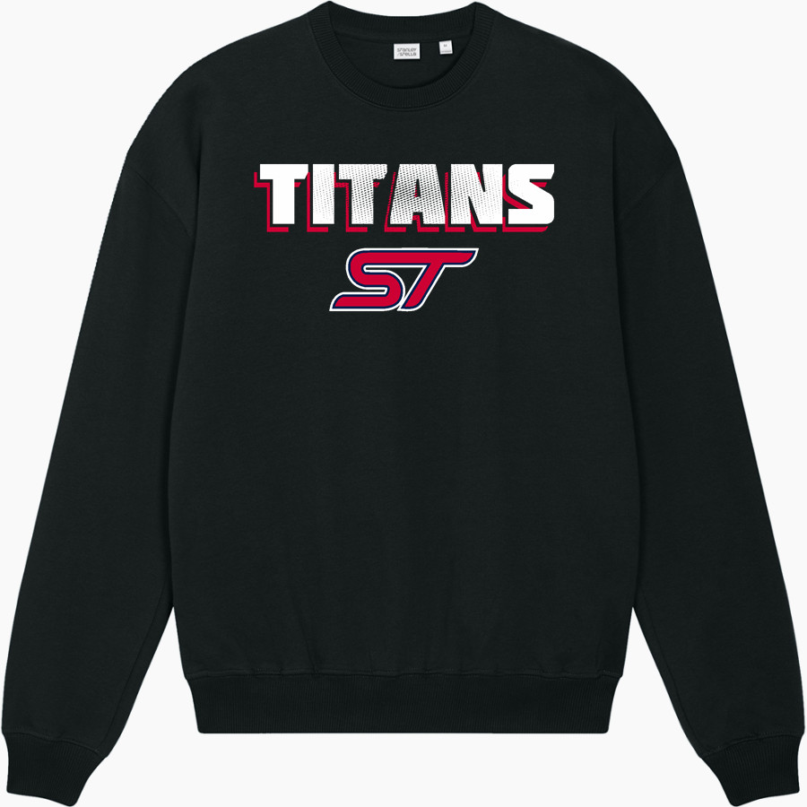 Tesoro Titans Stanley/Stella Unisex Ledger Dry Crewneck Sweatshirt