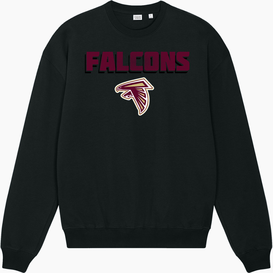 WM E GRADY VOC TECH SCHOOL FALCONS <span class="pdp-name-mascot">GRADY HIGH SCHOOL FALCONS</span> Stanley/Stella Unisex Ledger Dry Crewneck Sweatshirt