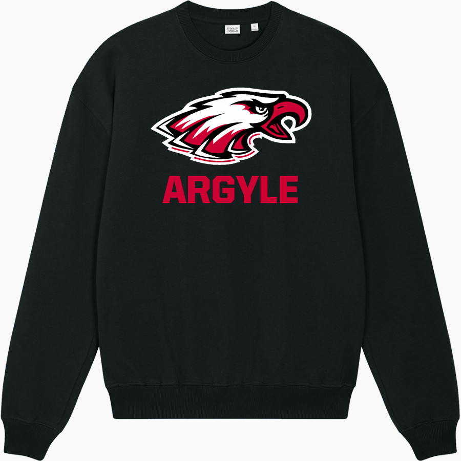 ARGYLE HIGH SCHOOL EAGLES <span class="pdp-name-mascot">ARGYLE EAGLES</span> Stanley/Stella Unisex Ledger Dry Crewneck Sweatshirt