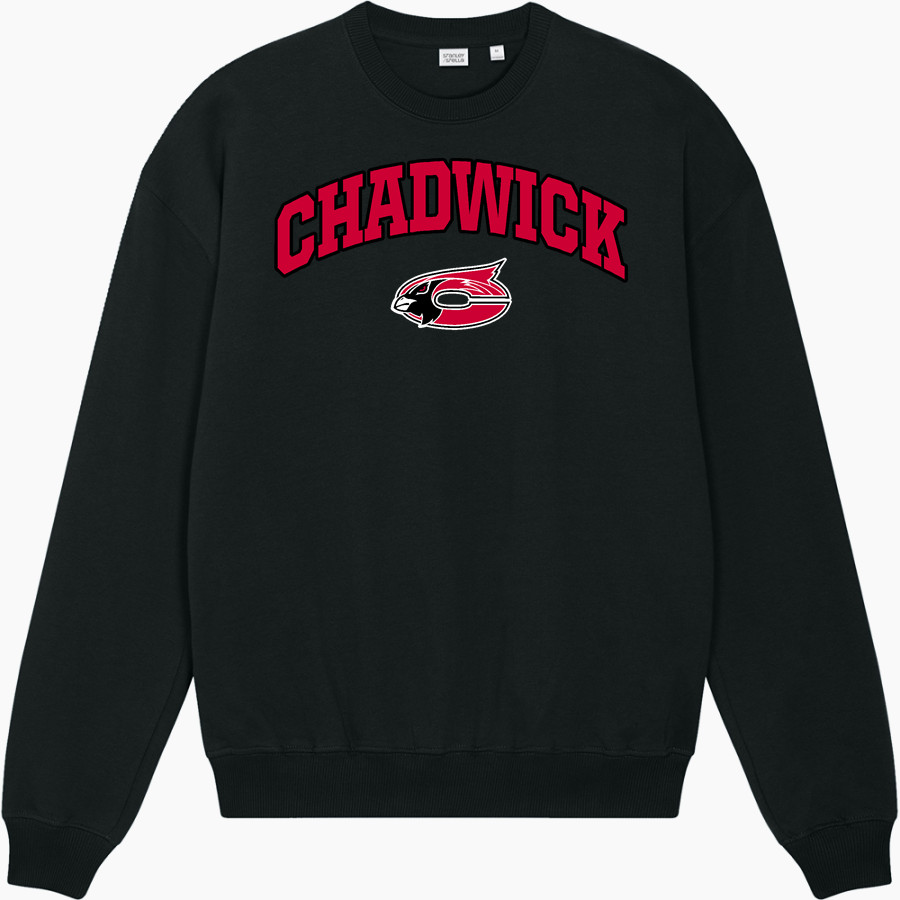 CHADWICK HIGH SCHOOL CARDINALS <span class="pdp-name-mascot">CHADWICK CARDINALS</span> Stanley/Stella Unisex Ledger Dry Crewneck Sweatshirt