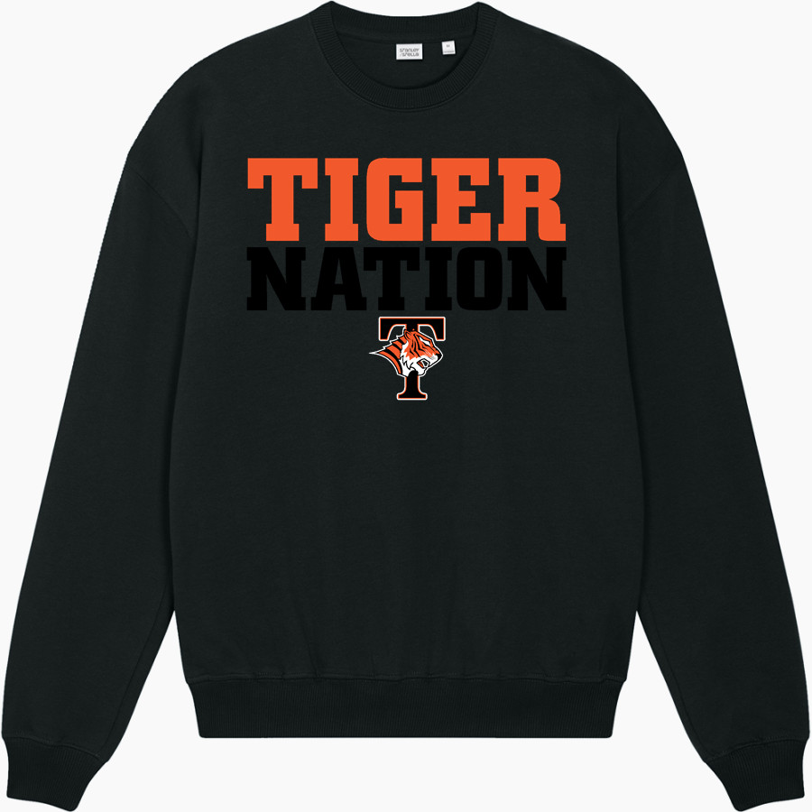 Tech High School Tigers <span class="pdp-name-mascot">Tech High School</span> Stanley/Stella Unisex Ledger Dry Crewneck Sweatshirt