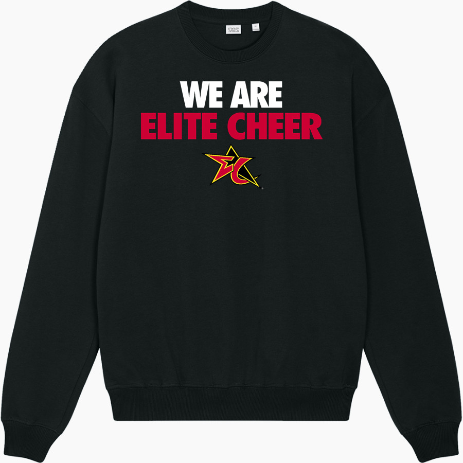 Elite Cheer Online Store <span class="pdp-name-mascot">Elite Cheer</span> Stanley/Stella Unisex Ledger Dry Crewneck Sweatshirt