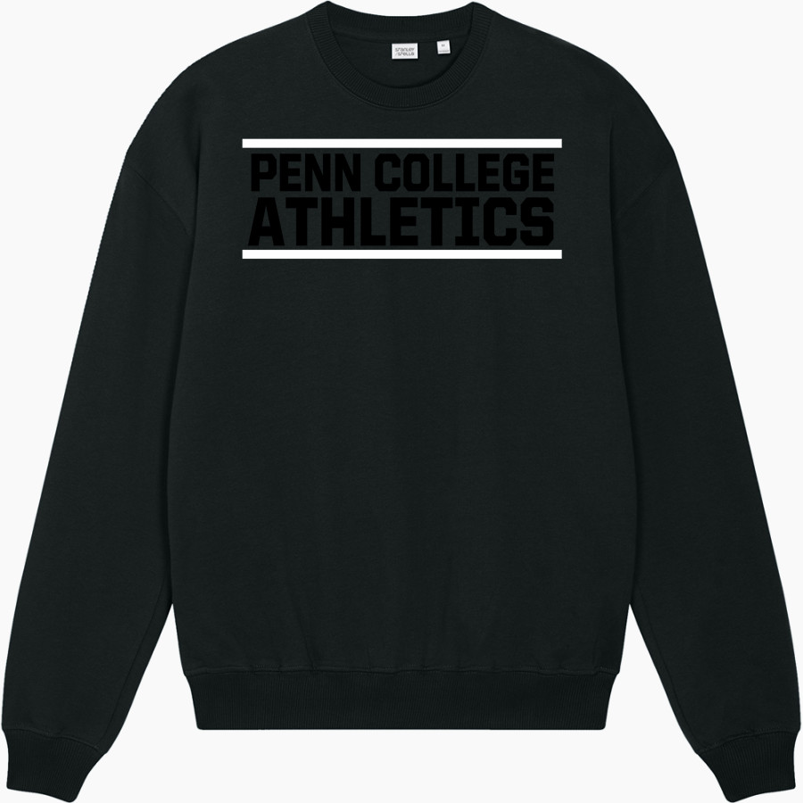 Penn College Wildcats Online Store <span class="pdp-name-mascot">Penn College Wildcats</span> Stanley/Stella Unisex Ledger Dry Crewneck Sweatshirt