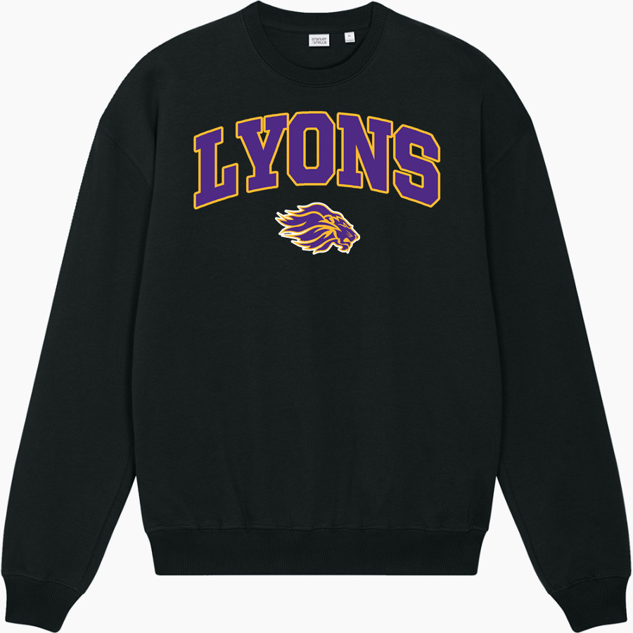 LYON COUNTY HIGH SCHOOL LYONS Stanley/Stella Unisex Ledger Dry Crewneck Sweatshirt