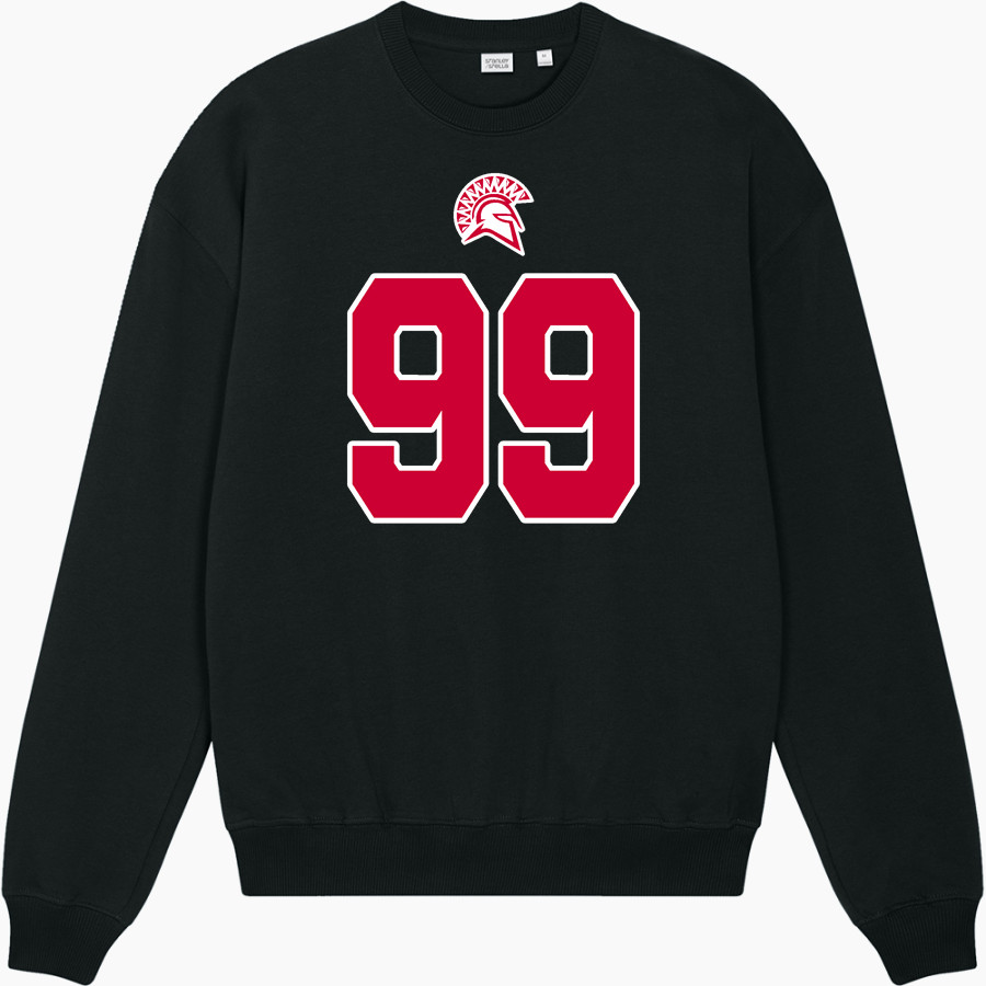 San Juan Spartans <span class="pdp-name-mascot">San Juan Spartans</span> Stanley/Stella Unisex Ledger Dry Crewneck Sweatshirt