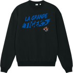 LA GRANDE HIGH SCHOOL TIGERS <span class="pdp-name-mascot">LA GRANDE TIGERS</span> Stanley/Stella Unisex Ledger Dry Crewneck Sweatshirt Front Thumbnail