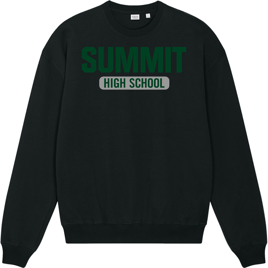 Summit High School Storm <span class="pdp-name-mascot">Summit High School Storm</span> Stanley/Stella Unisex Ledger Dry Crewneck Sweatshirt