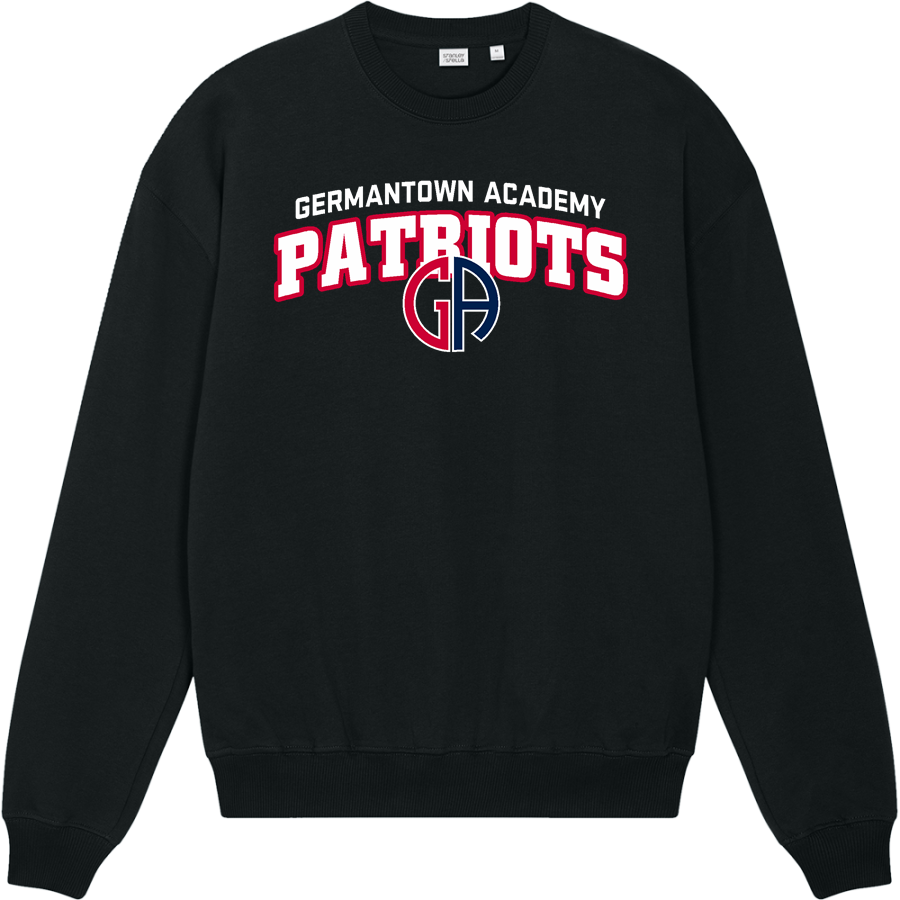 Germantown Academy Patriots <span class="pdp-name-mascot">Germantown Academy Patriots</span> Stanley/Stella Unisex Ledger Dry Crewneck Sweatshirt