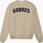 STREAMWOOD HIGH SCHOOL SABRES <span class="pdp-name-mascot">STREAMWOOD SABRES</span> Stanley/Stella Unisex Ledger Dry Crewneck Sweatshirt Front Thumbnail