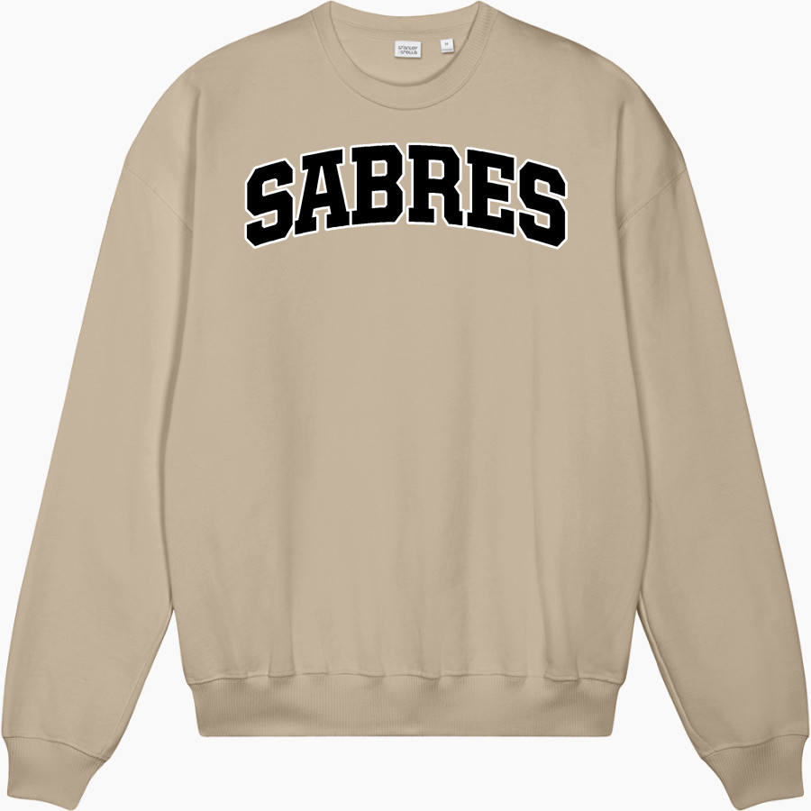 STREAMWOOD HIGH SCHOOL SABRES <span class="pdp-name-mascot">STREAMWOOD SABRES</span> Stanley/Stella Unisex Ledger Dry Crewneck Sweatshirt