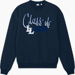 La Lumiere School Lakers Online Store <span class="pdp-name-mascot">La Lumiere Lakers</span> Stanley/Stella Unisex Ledger Dry Crewneck Sweatshirt Front Thumbnail