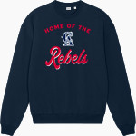 Carroll Rebels Stanley/Stella Unisex Ledger Dry Crewneck Sweatshirt Front Thumbnail