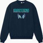 AUBURN RIVERSIDE HIGH SCHOOL RAVENS Stanley/Stella Unisex Ledger Dry Crewneck Sweatshirt Front Thumbnail
