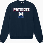 Mission University Mission University Stanley/Stella Unisex Ledger Dry Crewneck Sweatshirt Front Thumbnail