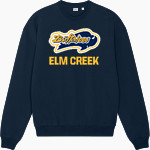 Elm Creek Buffaloes <span class="pdp-name-mascot">Elm Creek Buffaloes</span> Stanley/Stella Unisex Ledger Dry Crewneck Sweatshirt Front Thumbnail