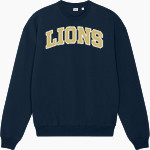 GRACE PREP ACADEMY LIONS <span class="pdp-name-mascot">GRACE LIONS</span> Stanley/Stella Unisex Ledger Dry Crewneck Sweatshirt Front Thumbnail