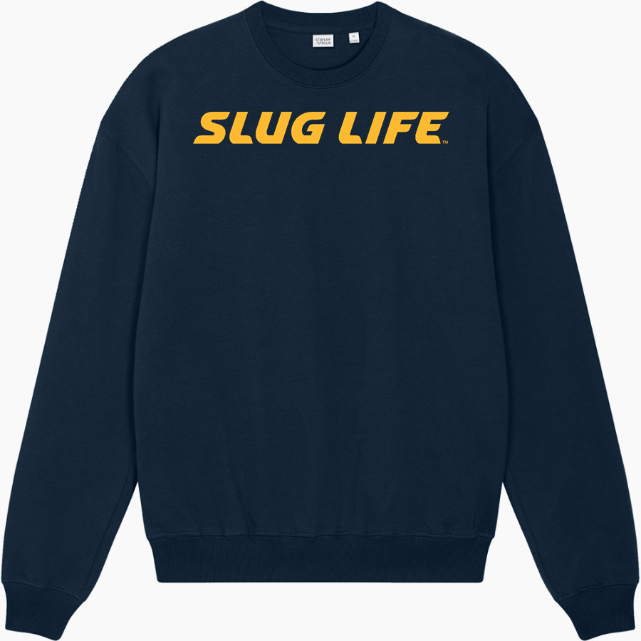 UC Santa Cruz Banana Slugs Stanley/Stella Unisex Ledger Dry Crewneck Sweatshirt