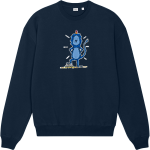 DWIGHT SCHOOL LIONS ONLINE STORE <span class="pdp-name-mascot">DWIGHT LIONS</span> Stanley/Stella Unisex Ledger Dry Crewneck Sweatshirt Front Thumbnail