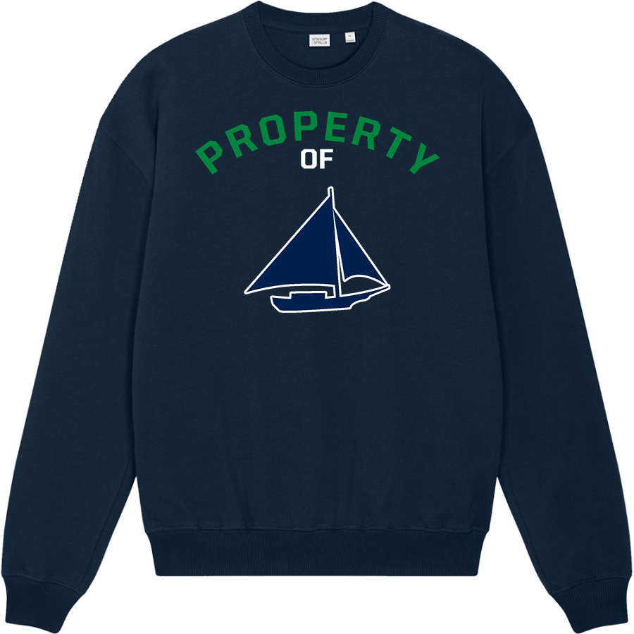 Chesapeake College Skipjacks <span class="pdp-name-mascot">Chesapeake Skipjacks</span> Stanley/Stella Unisex Ledger Dry Crewneck Sweatshirt