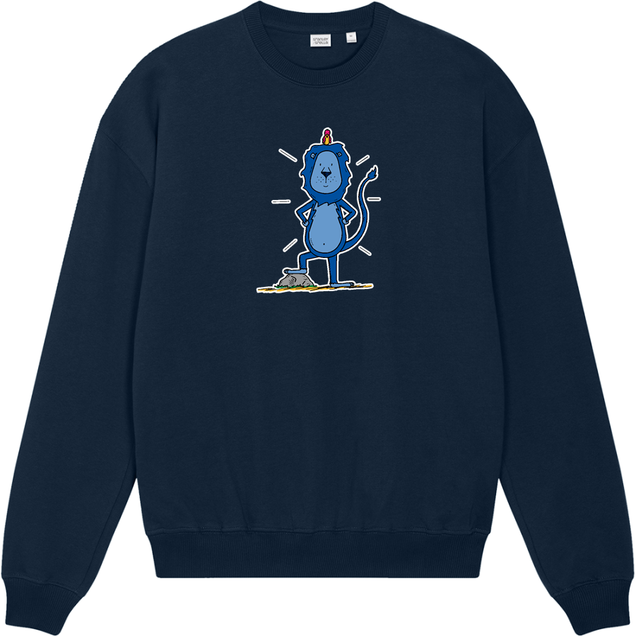 DWIGHT SCHOOL LIONS ONLINE STORE <span class="pdp-name-mascot">DWIGHT LIONS</span> Stanley/Stella Unisex Ledger Dry Crewneck Sweatshirt
