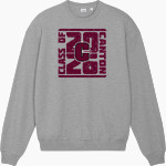 CANTON HIGH SCHOOL WARRIORS Stanley/Stella Unisex Ledger Dry Crewneck Sweatshirt Front Thumbnail