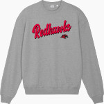 Goshen RedHawks <span class="pdp-name-mascot">Goshen RedHawks</span> Stanley/Stella Unisex Ledger Dry Crewneck Sweatshirt Front Thumbnail