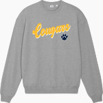 Goldsboro Cougars <span class="pdp-name-mascot">Goldsboro Cougars</span> Stanley/Stella Unisex Ledger Dry Crewneck Sweatshirt Front Thumbnail