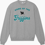 ACADEMY AT PALUMBO HIGH SCHOOL GRIFFINS <span class="pdp-name-mascot">PALUMBO GRIFFINS</span> Stanley/Stella Unisex Ledger Dry Crewneck Sweatshirt Front Thumbnail