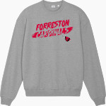 FORRESTON HIGH SCHOOL CARDINALS <span class="pdp-name-mascot">FORRESTON CARDINALS</span> Stanley/Stella Unisex Ledger Dry Crewneck Sweatshirt Front Thumbnail
