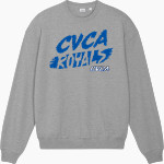 CVCA Royals The Online Store Stanley/Stella Unisex Ledger Dry Crewneck Sweatshirt Front Thumbnail