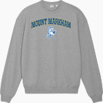 MOUNT MARKHAM HIGH SCHOOL MUSTANGS <span class="pdp-name-mascot">MOUNT MARKHAM MUSTANGS</span> Stanley/Stella Unisex Ledger Dry Crewneck Sweatshirt Front Thumbnail