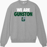 Gunston Herons Stanley/Stella Unisex Ledger Dry Crewneck Sweatshirt Front Thumbnail