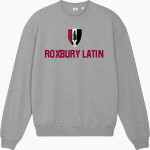 Roxbury Latin <span class="pdp-name-mascot">Roxbury Latin Foxes</span> Stanley/Stella Unisex Ledger Dry Crewneck Sweatshirt Front Thumbnail