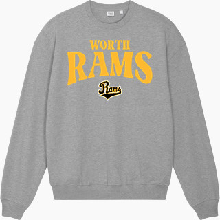 Stanley/Stella Unisex Ledger Dry Crewneck Sweatshirt