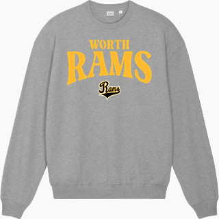 Stanley/Stella Unisex Ledger Dry Crewneck Sweatshirt