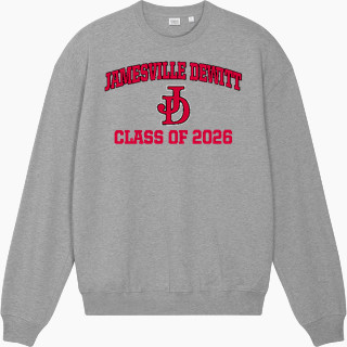 Stanley/Stella Unisex Ledger Dry Crewneck Sweatshirt